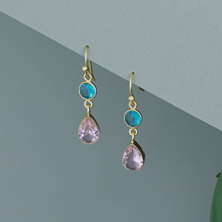Abitha Golden Dual Glossy Drop