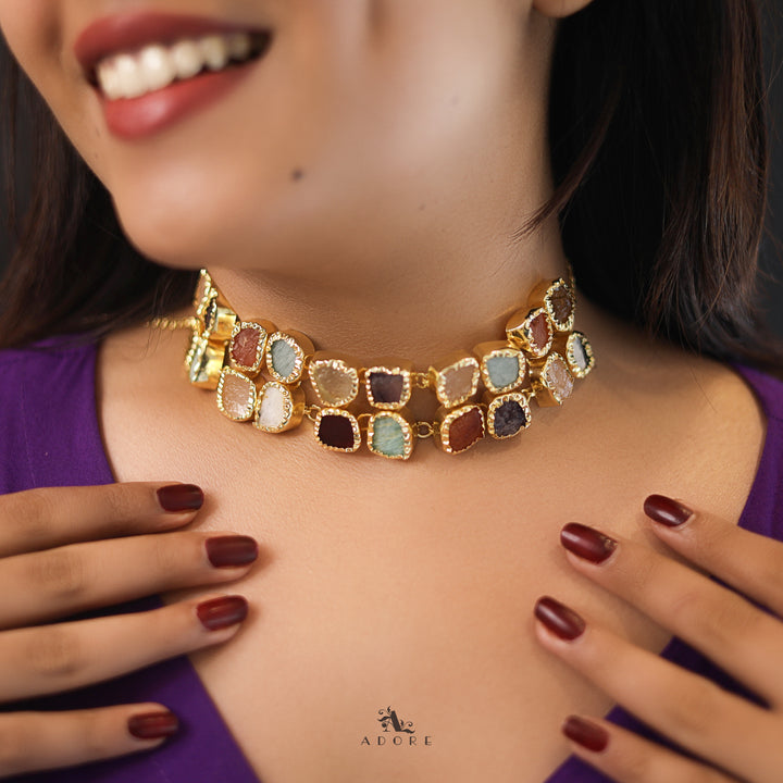 Odeliya Raw Stone Choker