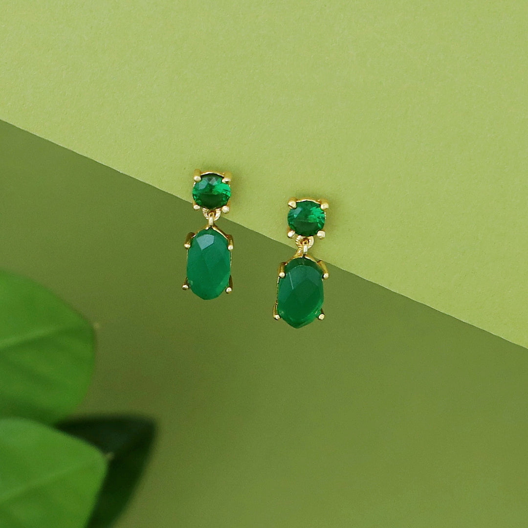 Baskari Oval & Round Glossy Earring