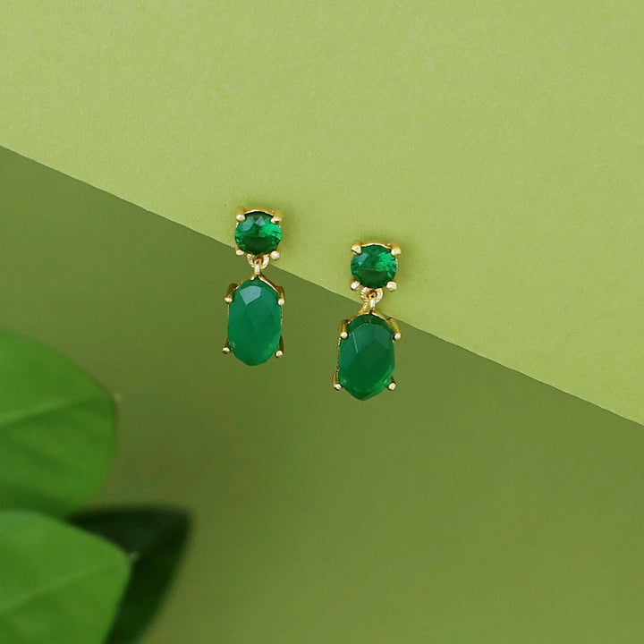 Baskari Oval & Round Glossy Earring