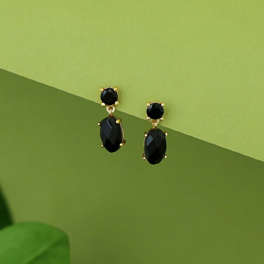 Baskari Oval & Round Glossy Earring