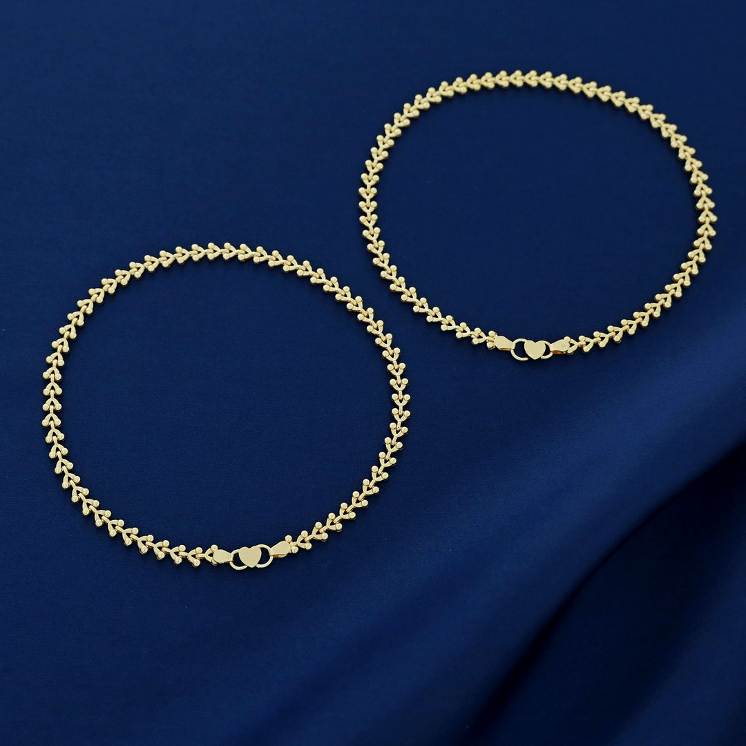 Anahita Golden Chain Anklet