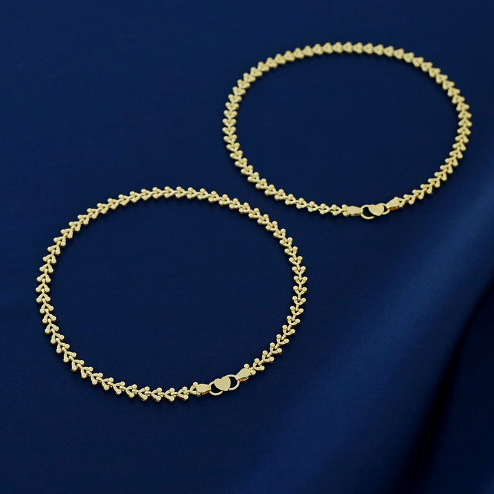 Anahita Golden Chain Anklet