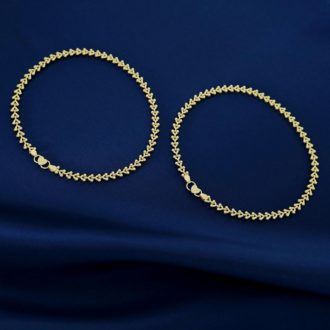 Anahita Golden Chain Anklet