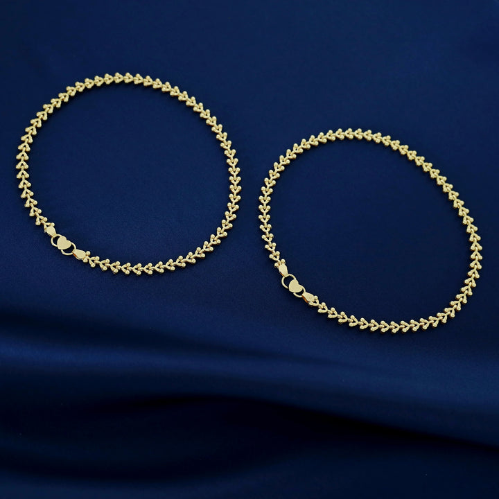 Anahita Golden Chain Anklet