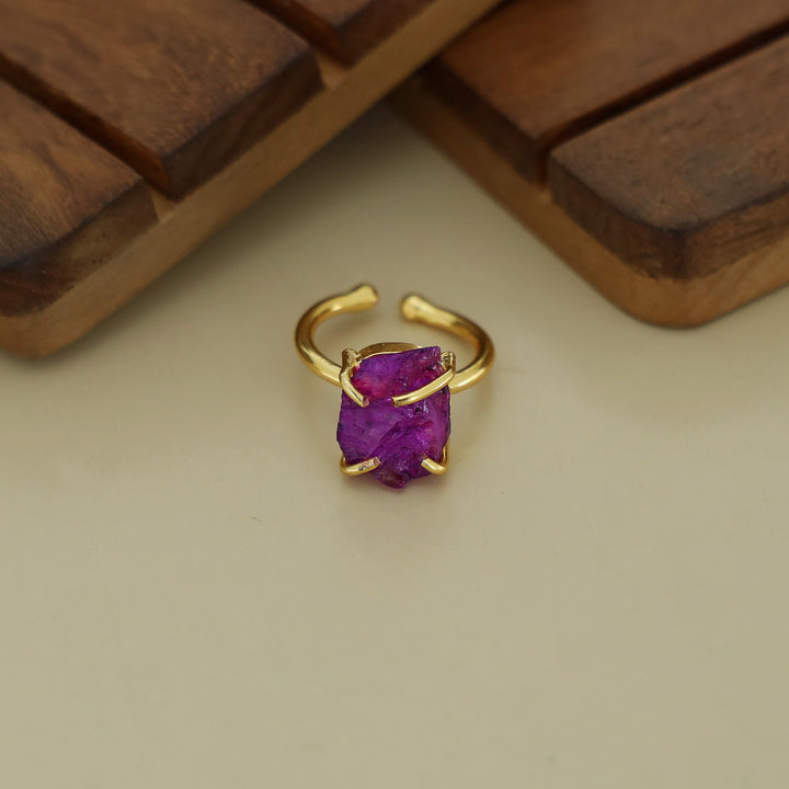 Dilrupa Raw Stone Ring