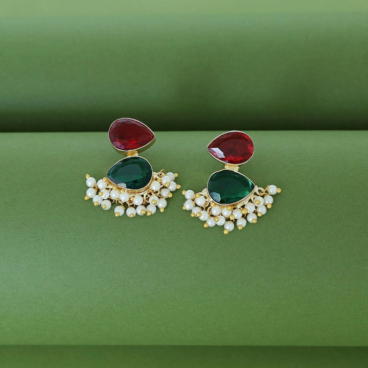Glossy Rooster Earring (Colour Option)