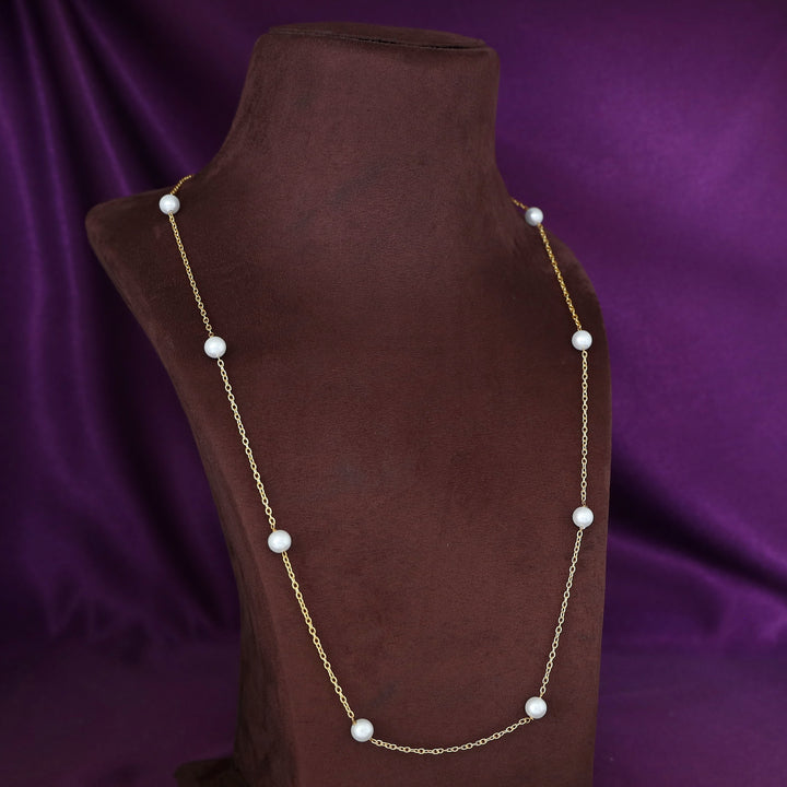 9 Pearl Long Neckpiece (8mm)