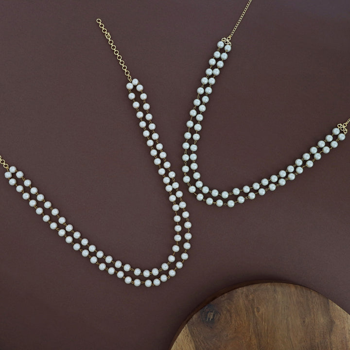 Nyla Two Layer Pearl Neckpiece
