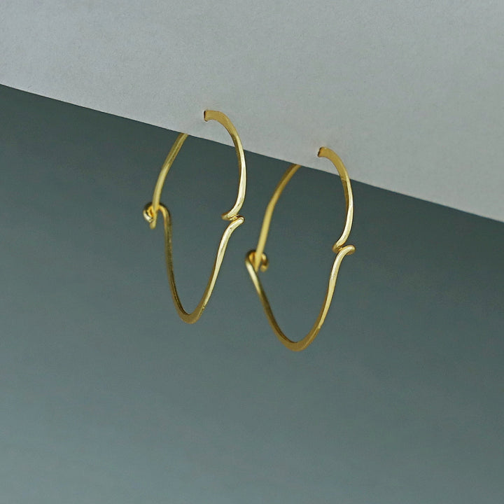 Joanna Golden Hoop Earring