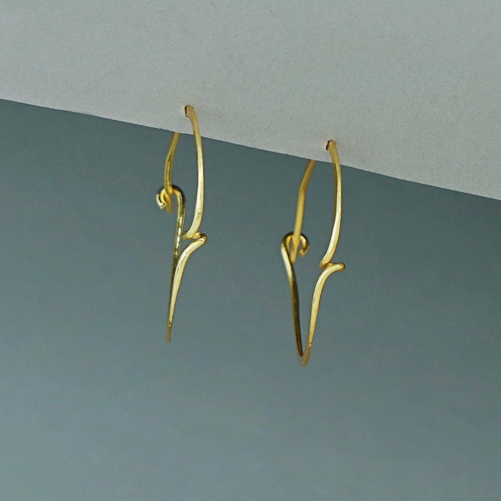 Joanna Golden Hoop Earring