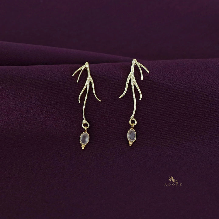 Angara Branchy Root Earring