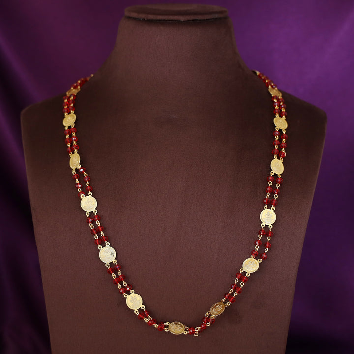 Vedha 2 Layer Kashi Beaded Long Neckpiece