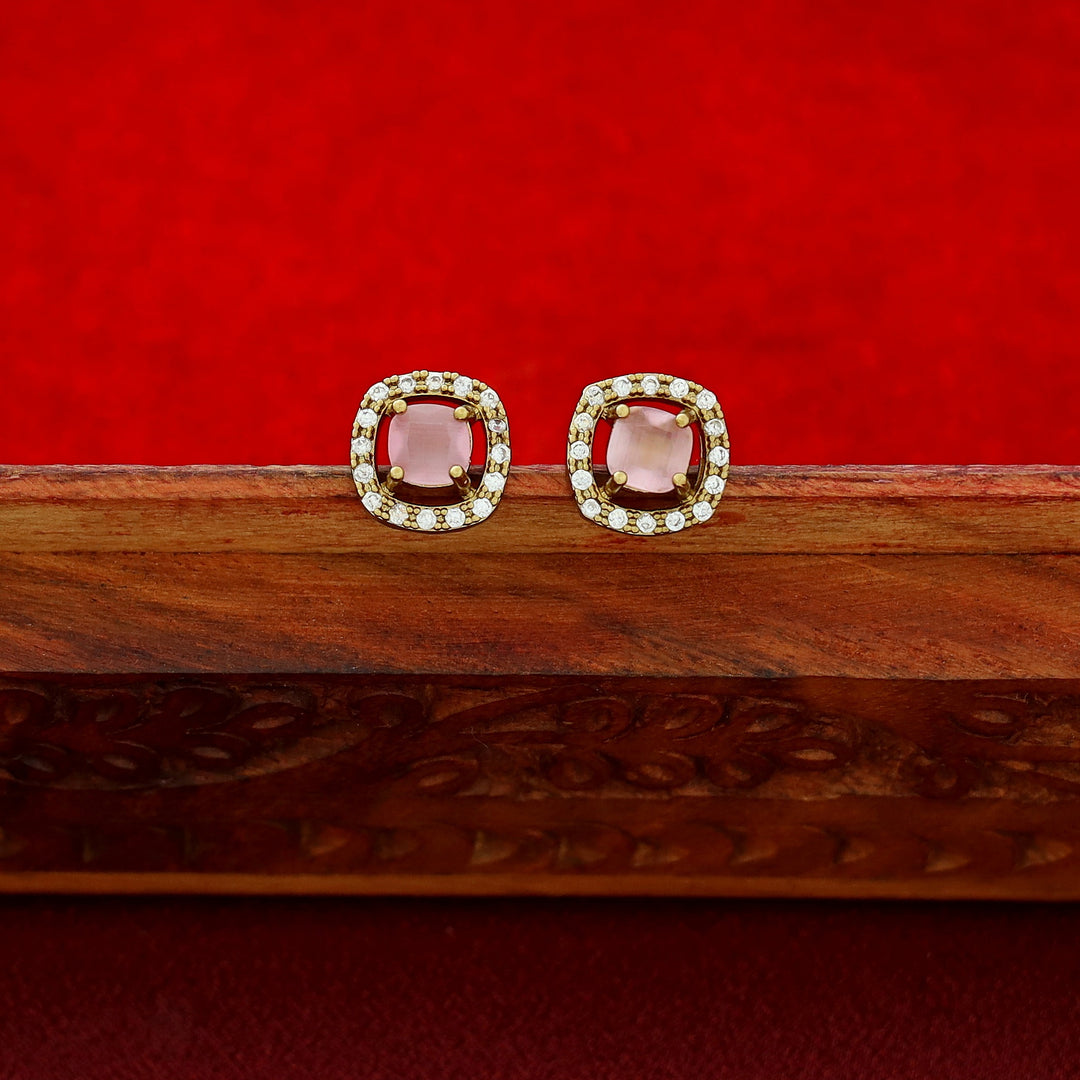 Laasya Curvy Square Choker With Stud