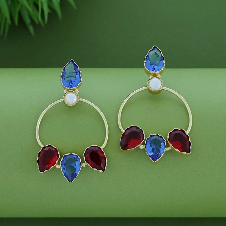 Monalisa Sparkling Bell Earring (Colour Options)