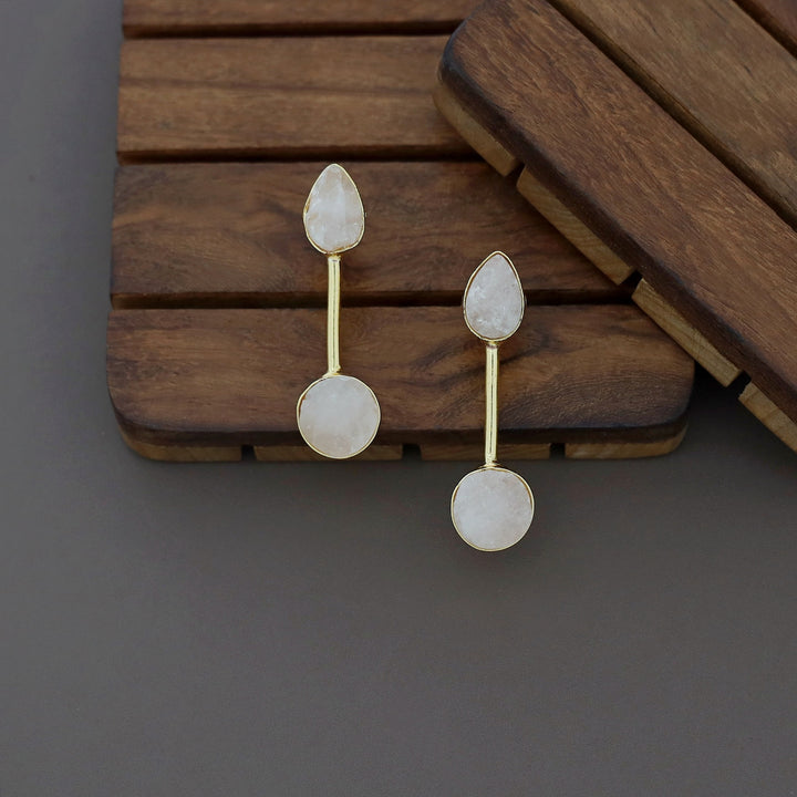Neehar Raw Stone Earring