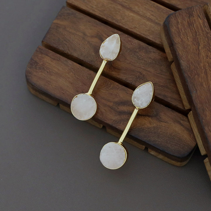Neehar Raw Stone Earring