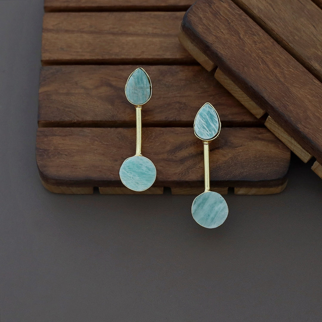 Neehar Raw Stone Earring