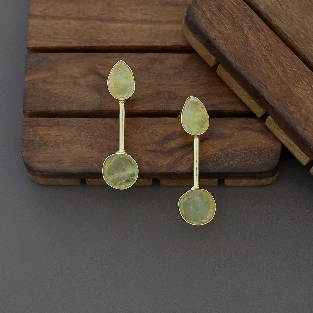 Neehar Raw Stone Earring