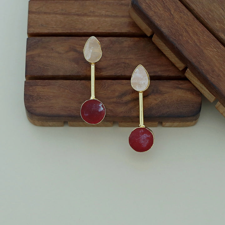 Neehar Raw Stone Earring