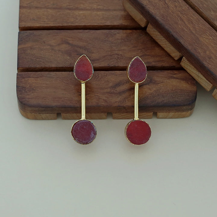 Neehar Raw Stone Earring