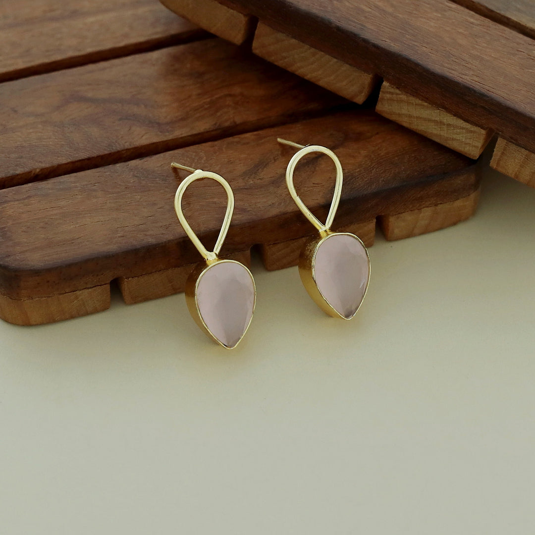 Glossy Adorn Earring (Colour Option)