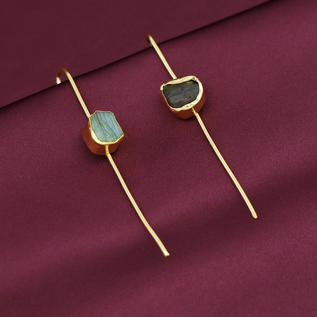 Ressna Raw Stone Ear-Cuff (Set Of 2)