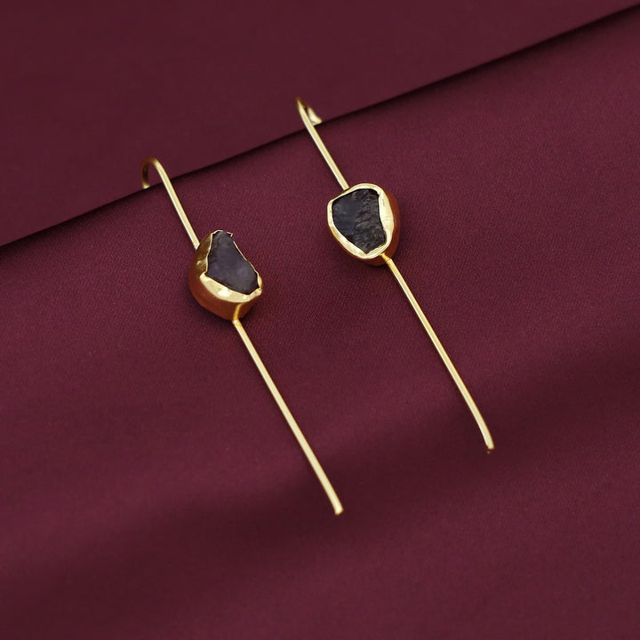 Ressna Raw Stone Ear-Cuff (Set Of 2)
