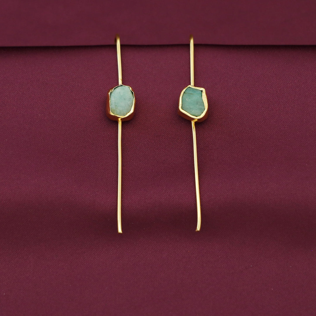 Ressna Raw Stone Ear-Cuff (Set Of 2)