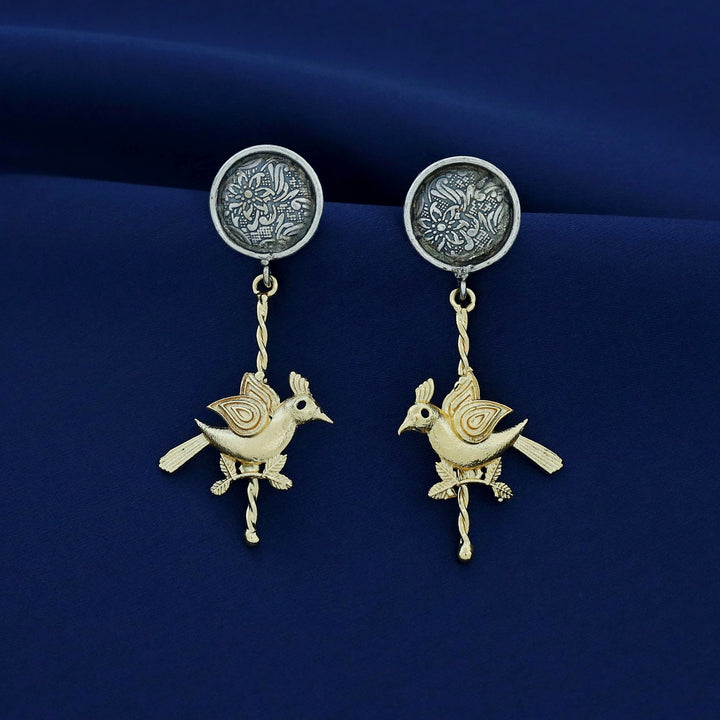 Kataria Dual Tone Earring