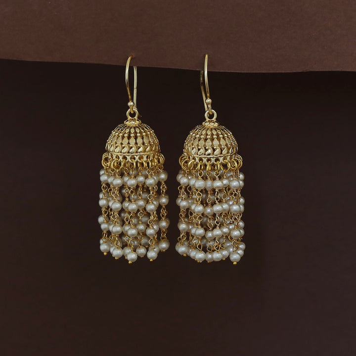 Mahira Tetra Pearl Jhumka Drop