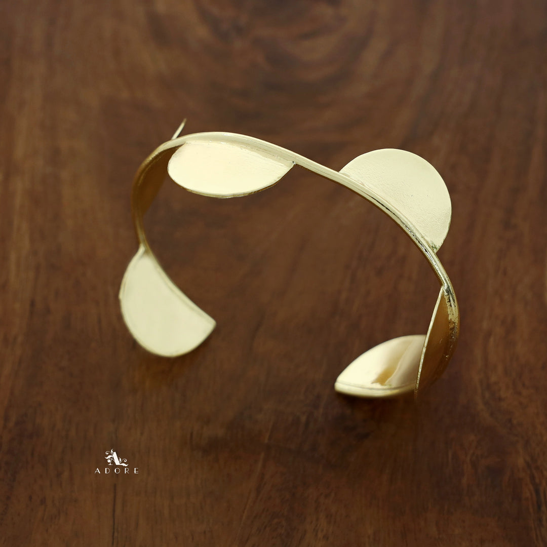 Golden Semi Circles Bangle