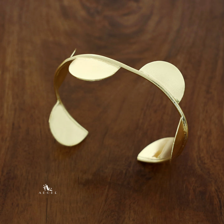 Golden Semi Circles Bangle