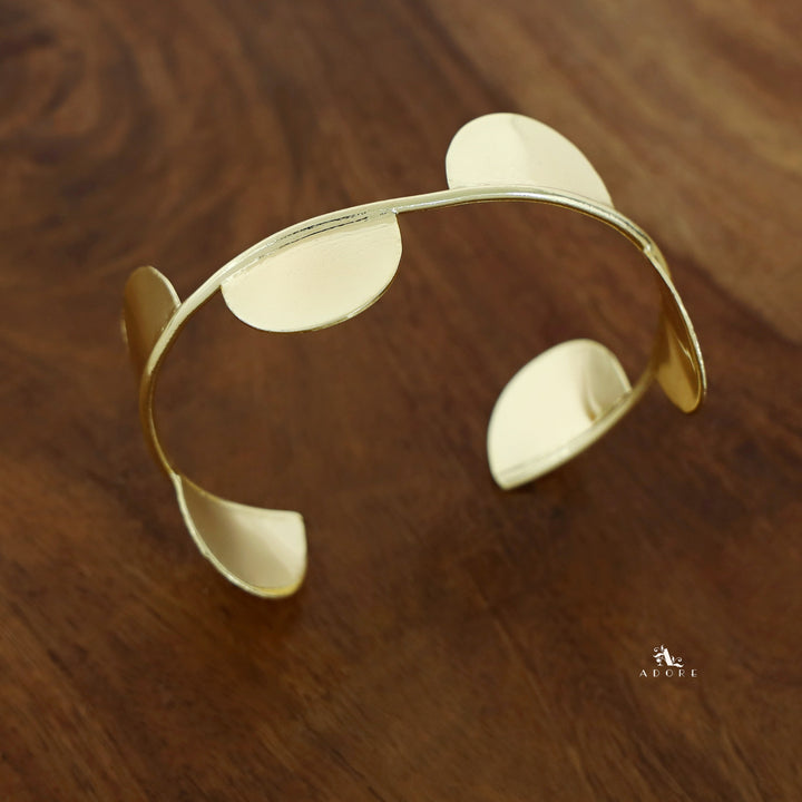Golden Semi Circles Bangle