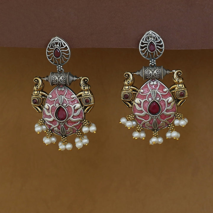 Vaishakhi Airavat Drop Pearl Earring