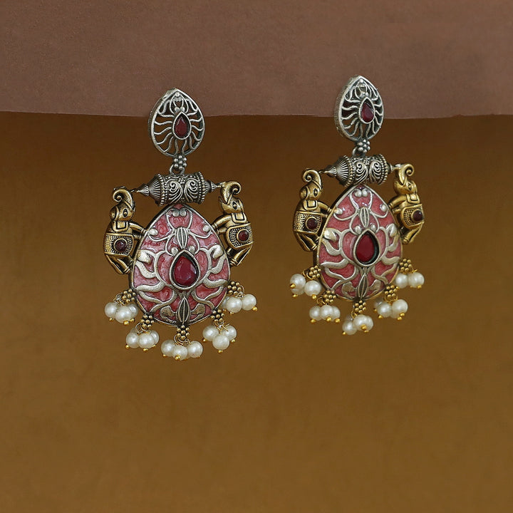 Vaishakhi Airavat Drop Pearl Earring