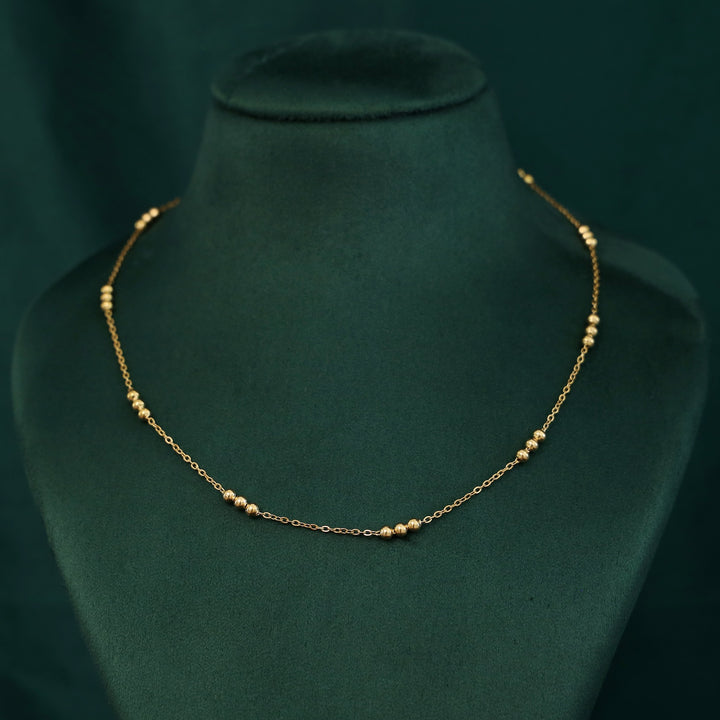 Harper Mini Golden Ball Neckpiece