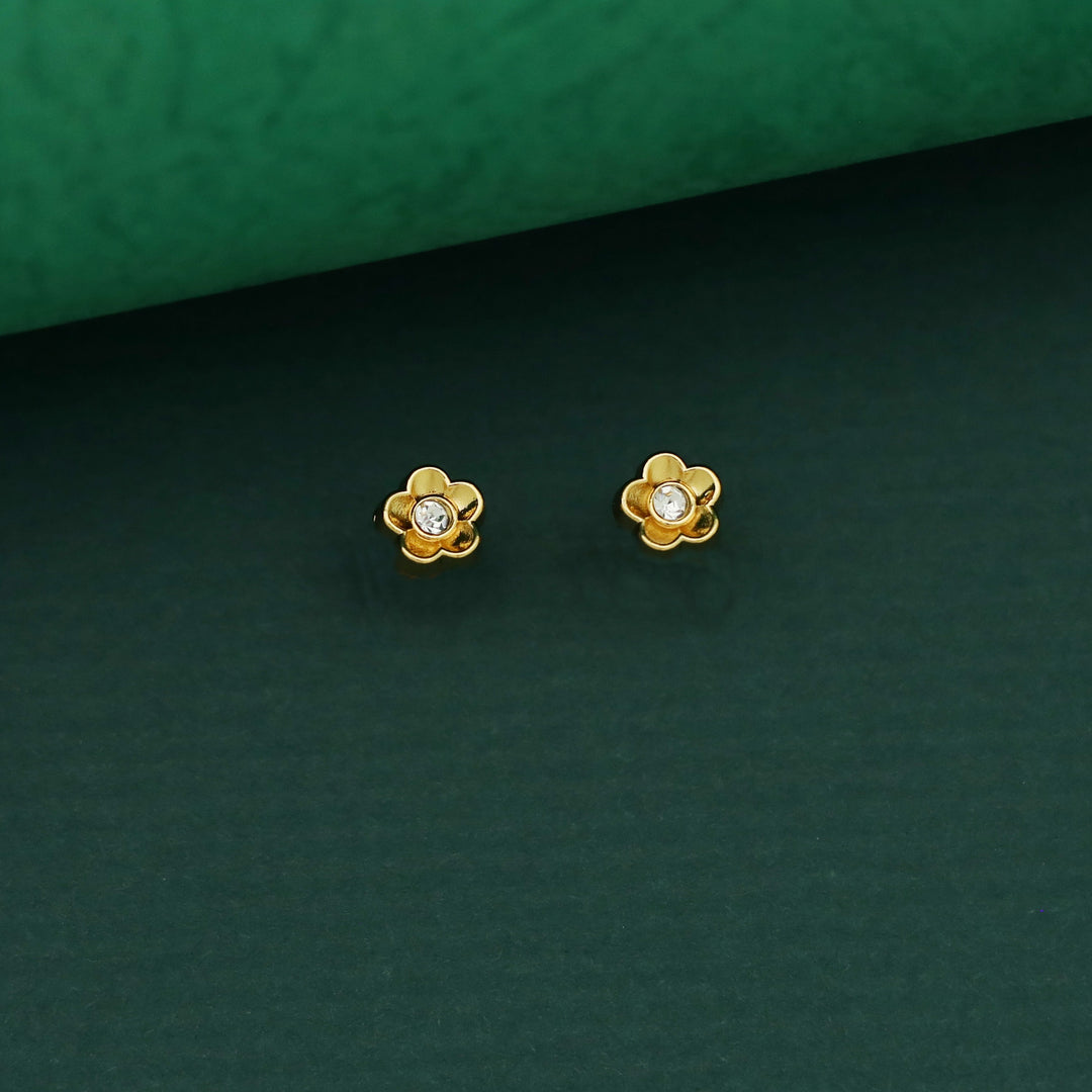 Diancie Golden Ball + Flower Neckpiece with Stud