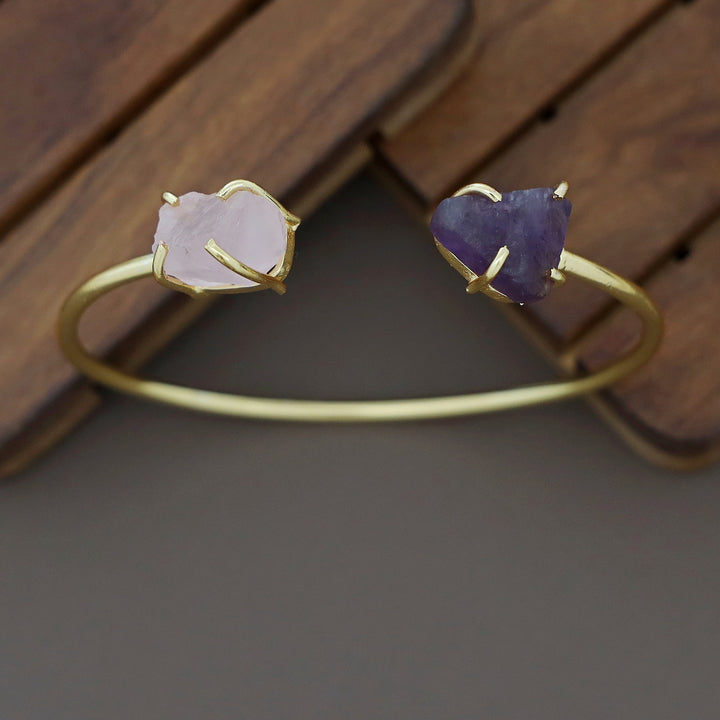 Mabel Eminent Raw Stone Bracelet (Colour Option)