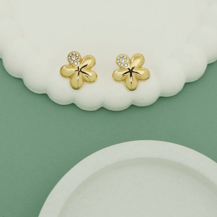 Althea Golden Flower Stud