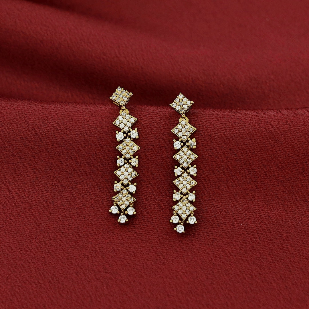 Omisha AD Stone Neckpiece With Earring