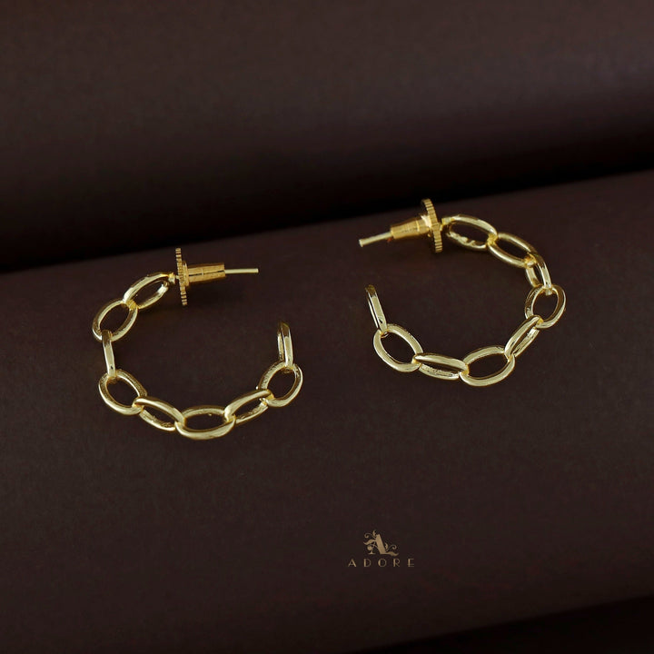 Golden Chain Hoop