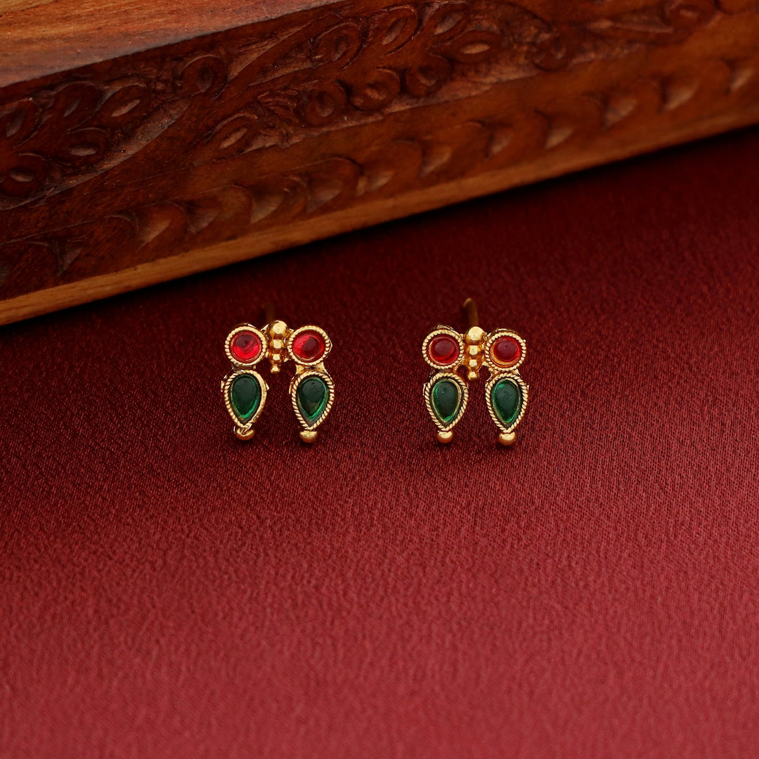 Ujjaini Palakka Neckpiece With Earring