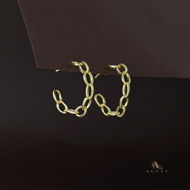 Golden Chain Hoop