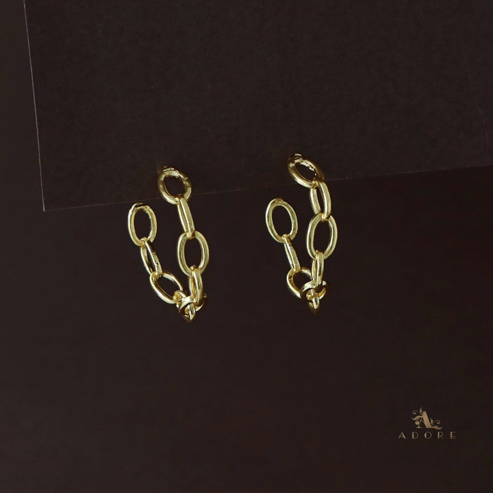 Golden Chain Hoop