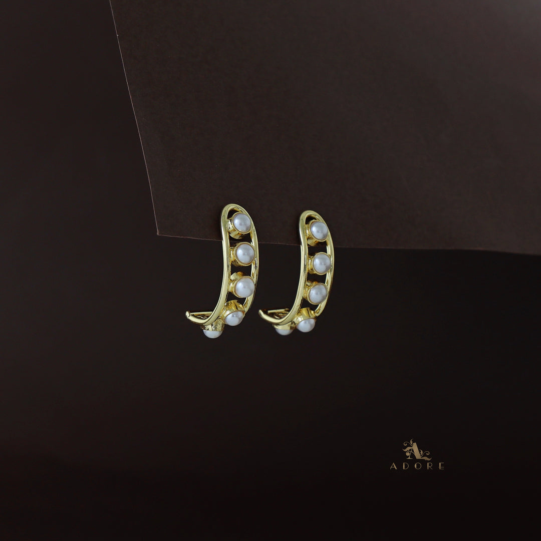 Alcantra 5 Pearl Hoop