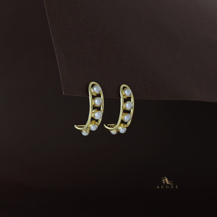 Alcantra 5 Pearl Hoop