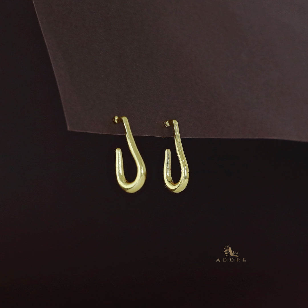 Emily Golden Hook Earring