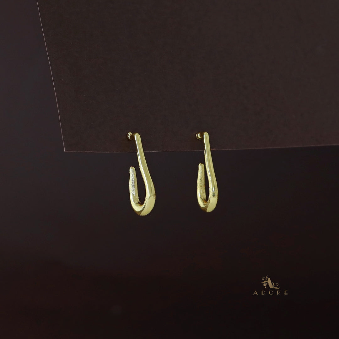 Emily Golden Hook Earring