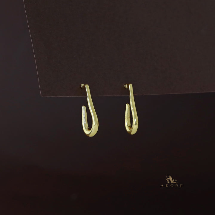 Emily Golden Hook Earring